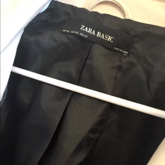 Zara faux leather jacket cream XXL - Picture 3 of 6